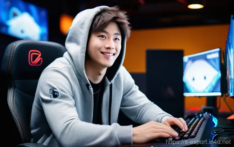 롤 선수 프로필 이미지 분석 - **United Esports Team:** A vibrant, cinematic shot of five professional League of Legends players, d...