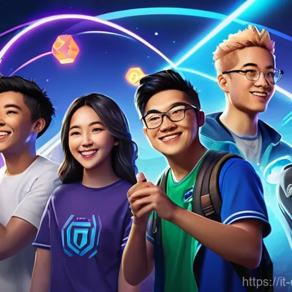 롤 관련 국제 협력 사례 - **Prompt 1: Global Unity in Gaming**
    "A vibrant, dynamic illustration depicting a diverse group ...