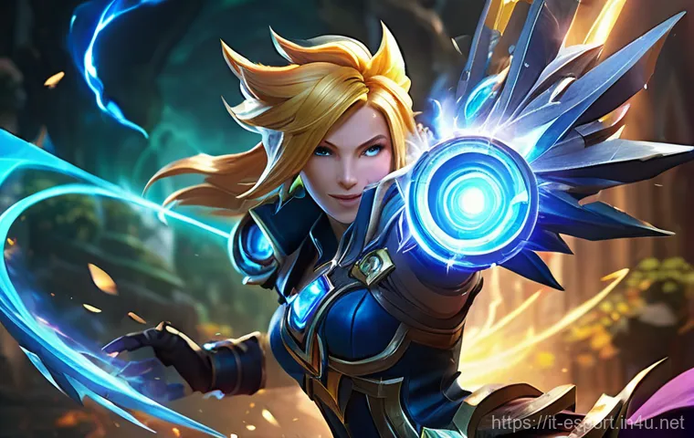LOL 과학 기술 활용 - Prompt 1: The Visual Symphony of Runeterra's Abilities and Skins** LOL 과학 기술 활용 - Prompt 1: The Visual Symphony of Runeterra's Abilities and Skins**