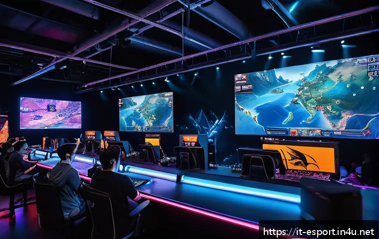 롤드컵 예선 경기 스케줄 - A dynamic esports arena scene showing an intense League of Legends qualification match in progress. ...
